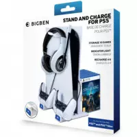 Nacon Soporte con cargador para mandos Playstation 5