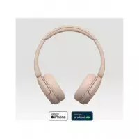 SONY Auricular de Casco Bluetooth WH-CH520 Beige Funcion Manos Libres