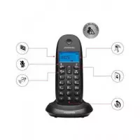 MOTOROLA Telefono Inalambrico C1001CB+ Negro