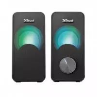 Altavoces Trust Arys 2.0 Compact RGB para PC 12W USB