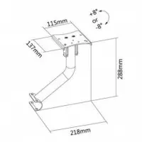 Accesorio para Palanca de Cambios Racing Simulator Cockpit R2 Seat CROMAD