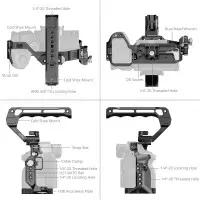 SMALLRIG Cage Kit For Sony Alpha 7 V / 7R V / 7 Iv 6025