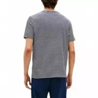 TOMMY HILFIGER - ESS SEASONAL REG FIT STRIPE TEE - 0A4 - F|MW0MW40923/0A4