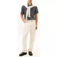 TOMMY HILFIGER - ESS REG FIT STRIPE POCKET TEE - 0A5 - F|MW0MW41378/0A5