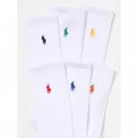 6PK Cr PP-CREW-6 Pack White  RALPH LAUREN