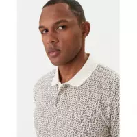 Polo Shirt Block Logo Ao Cream   AF10819  ARMANI EXCHANGE