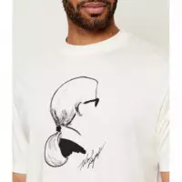 T-SHIRT CREWNECK CHAMPAGNE