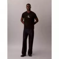 SS 30S DISTRESS MONOGRAM GRAPHIC BLACK