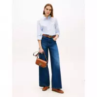 TH SCRIPT FLAP CROSSOVER COGNAC