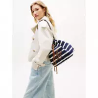 TH ELEV SUMMER BUCKET STRIPE STRIPE BLUE