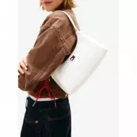 TJW CITY CHARM SHOULDER BAG ECRU