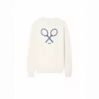 Jerséis y Sudaderas Sudadera SILBON Raqueta étnica Crema