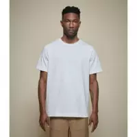 Camisetas Hombre Camiseta MERZ B SCHWANEN de Peso Medio y Corte Holgado 214 Blanco