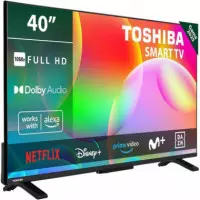 Televisor TOSHIBA 40" Led Fhd USB Smart TV Android Wifi Hotel Vidaa BLUETOOTH