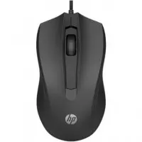 HP Raton Optico Con Cable Usb 105 negro