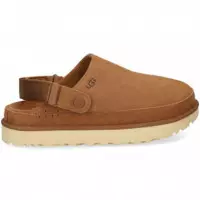 Zueco Tira Atras Serraje Cuero  UGG