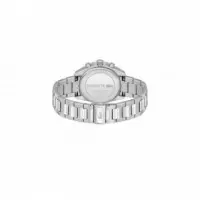 Reloj Plateado E/verde  LACOSTE