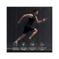 KSIX Auricular BLUETOOTH Open Air Cosmos Negro BTW02N