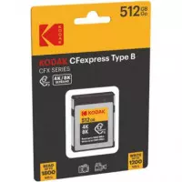 Tarjeta Memoria KODAK Cfexpress Tipo B 512 Gb