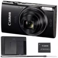 CANON Ixus 285 Hs a Cámara Compacta Digital 12X Zoom Negra