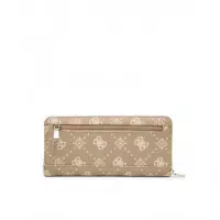 Silia Slg Medium Zip Biscotti Logo  GUESS