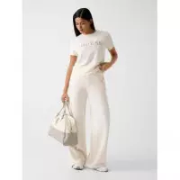 Arabella Cn Ss T-shi White Glam  GUESS