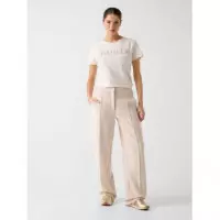 Giuditta Cn Ss T-shi Cream White  GUESS