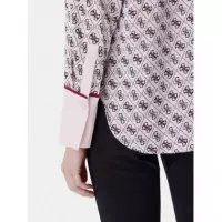 Ls Alexandra Shirt 4G All Over Logo Bar  GUESS
