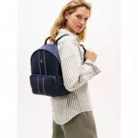 Popette Dome Backpack Corp Space Blue Co  TOMMY HILFIGER
