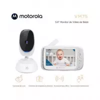 MOTOROLA Vigila Bebes con Pantalla 5" VM75