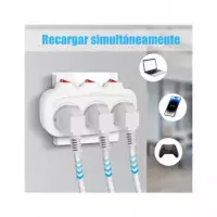 EXTRASTAR Enchufe 3XSCHUKO con Interruptor Individual MAX.3680W SQ-GZB3K-01/03