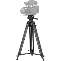 SMALLRIG 3751B Heavy-duty Fluid Head Tripod AD-01