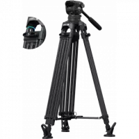 SMALLRIG 5578 FSD18 Freespeed Heavy-duty Carbon Fiber Tripod