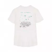 Camisetas Hombre Camiseta ARICA Tarifa White