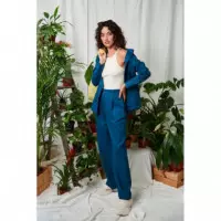 Pantalones Pantalón 24COLOURS Azul 60805