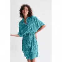Vestidos Vestido 24COLOURS Estampado Turquesa 21103
