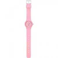 CASIO LQ-24B-4BEF Reloj Analogico, Resistente Al Agua, Correa de Resina Rosa