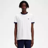 Camiseta Ringer con Cinta  FRED PERRY