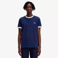 Camiseta Ringer con Cinta  FRED PERRY