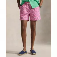 Woven-trunk-swim Bottom Pink  RALPH LAUREN