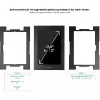 Marco Antirrobo TOOQ TQATTE2601-M-B para Tablet 12.4"/13" Black