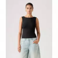 Camisetas Mujer Top Levi's® Cuello Barco Blair Black  LEVI'S