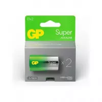 GP Pack 2 Pilas Tipo D LR20 Alcalina G-tech
