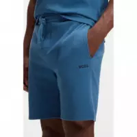 Waffle Shorts 10269584 01 Open Blue  BOSS