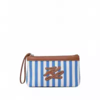 KARL LAGERFELD - K/autograph Stripe Pouch - 349 - B2W46083/349