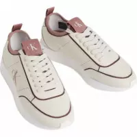 Retro Runnr Sock Patch Lth Dk Ecru/blush  CALVIN KLEIN