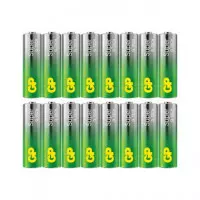 GP Pack de 16 Pilas Aa Alkalinas LR6 1.5V Super G-tech