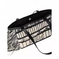 KARL LAGERFELD - K/signature 2.0 Sm Tote Fringe - 998 - B2W30112/998