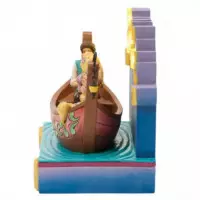 Figura Rapunzel y Flynn Rider Enredados Disney