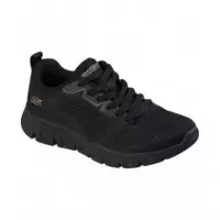 Tenis SKECHERS Mujer Negro Total